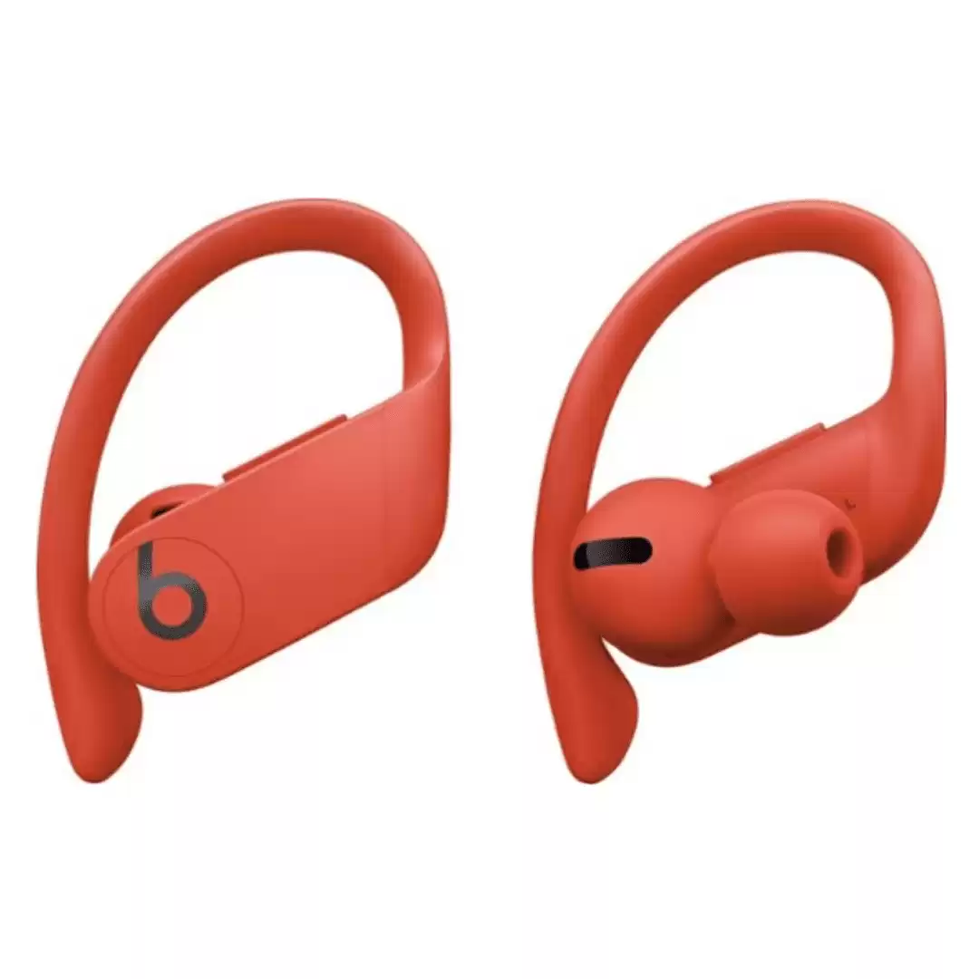 Beats by Dr. Dre Geek Squad Certified Refurbished Powerbeats Pro Totally Wireless Earphones Lava Red GSRF MXYA2LL/A - Best Buy