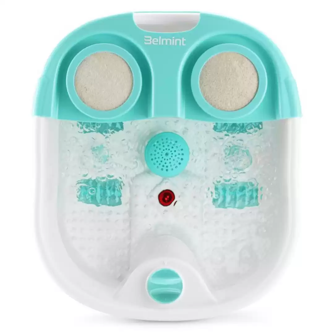 Belmint Foot Spa Massager with Heat & Bubbles Vibration