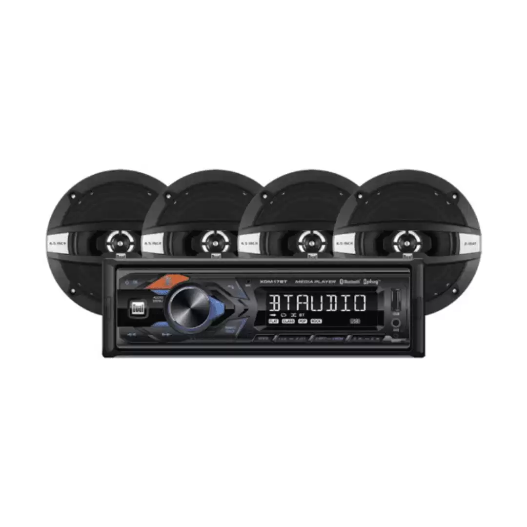 Dual Electronics Car Audio Bundle