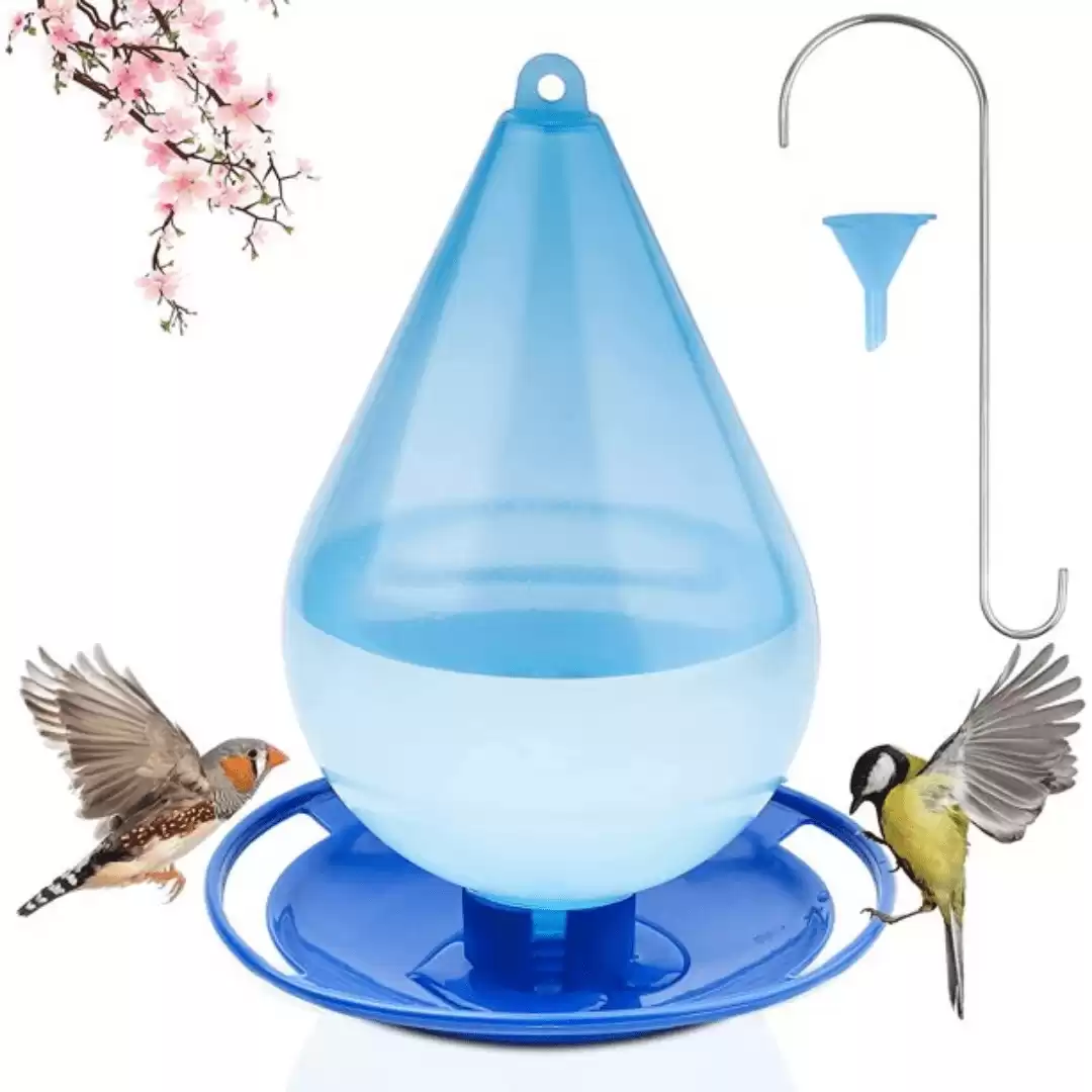 Bestgoods Bird Feeder House Bird Feeding Station Hanging Feeding Box