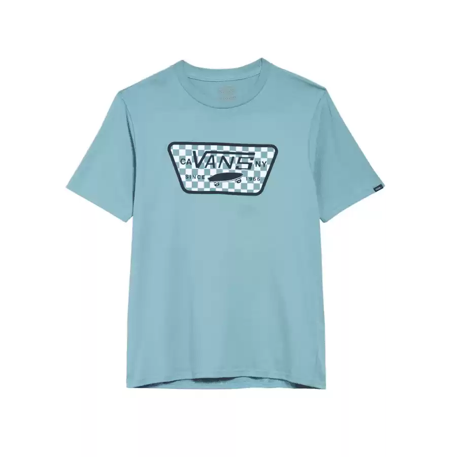 Vans Kids' Checkerboard Patch Logo Graphic Tee