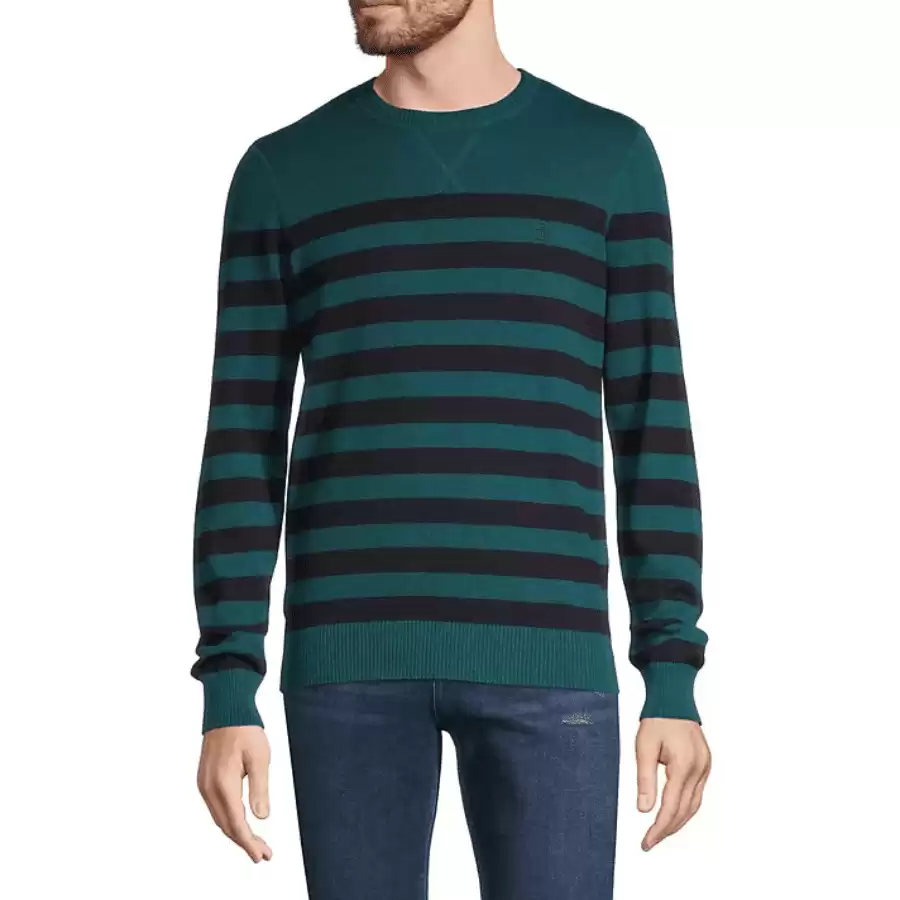 Original Penguin Crewneck Stripe Sweater