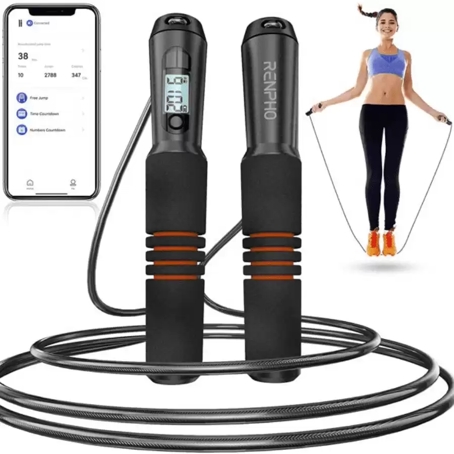 RENPHO Smart Fitness Skipping Rope with APP Data Analysis