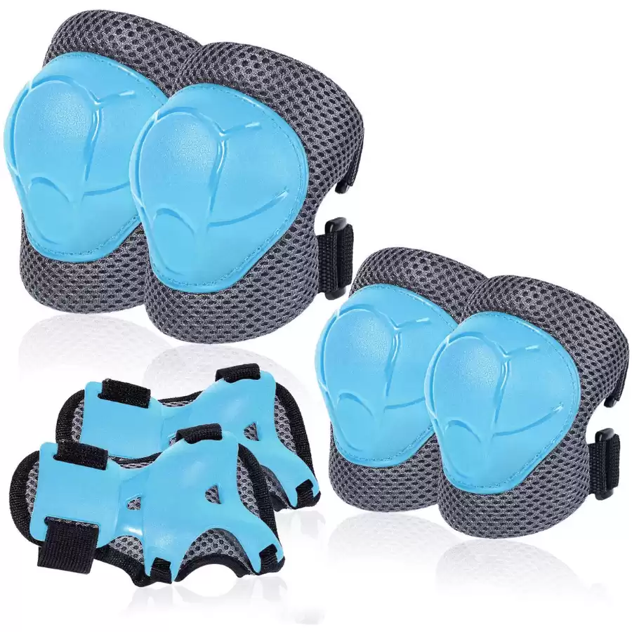 BOSONER Kids/Youth Knee Pad Elbow Pads Guards Protective Gear Set for Roller Skates Cycling BMX Bike Skateboard Inline Skatings Scooter Riding Sports