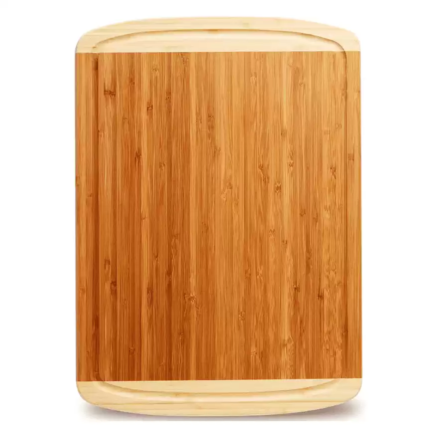 Greener Chef Organic Extra Large Bamboo Cutting Board - Lifetime Replacement Cutting Boards for Kitchen - Wood Butcher Block and Wooden Carving Board for Meat and Chopping Vegetables