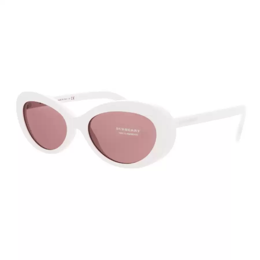 Burberry 0BE4278 300776 White Cateye Sunglasses