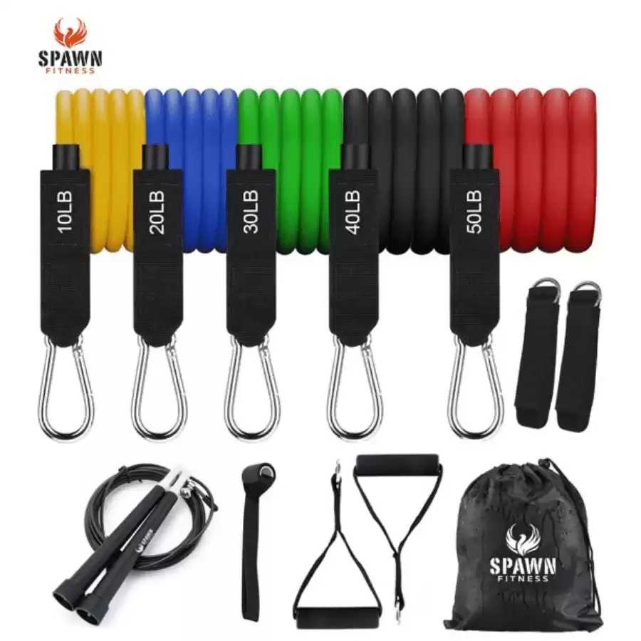 Spawn Fitness Resistance Bands Exercise with Handles for Workout Band