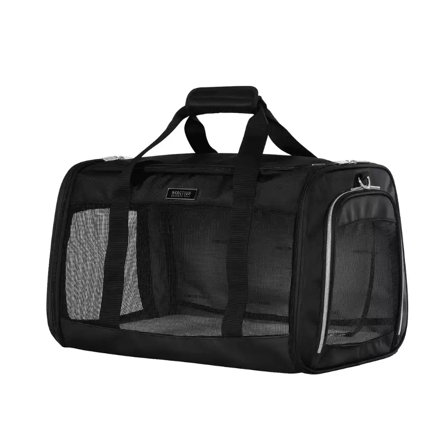 Kenneth Cole Reaction Soft Sided Multi-Entry Collapsible Travel Large Pet Carrier Duffel With Removable Lining & Reviews - Duffels & Totes - Luggage