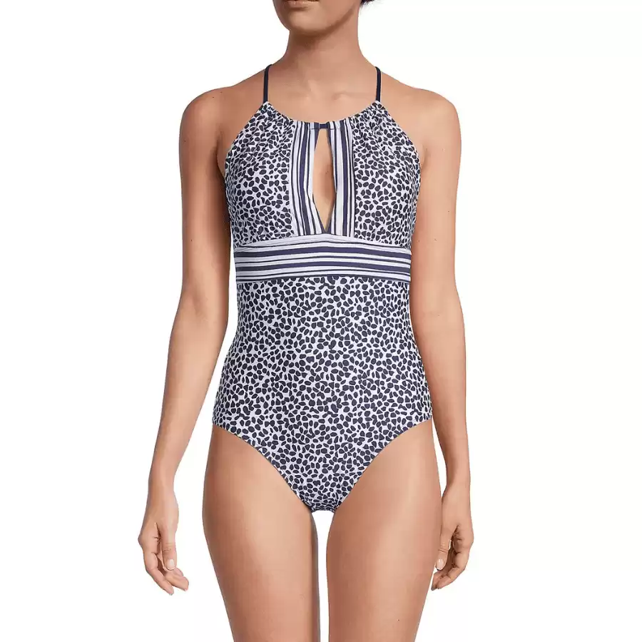 La Blanca Apulia Crisscross-Back One-Piece Swimsuit