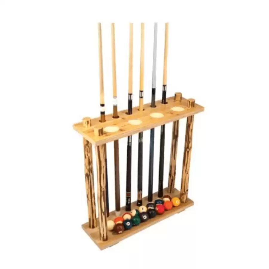 Rush Creek 6 Pool Cue Floor Storage Rack