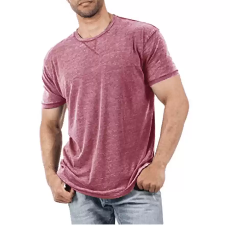 Aoysky Men's Short Sleeve T-Shirts Casual Crew Neck Tee Shirt Summer Soft Tops