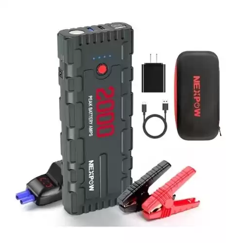 Nexpow 2000A Peak 18000mAh Car Jump Starter