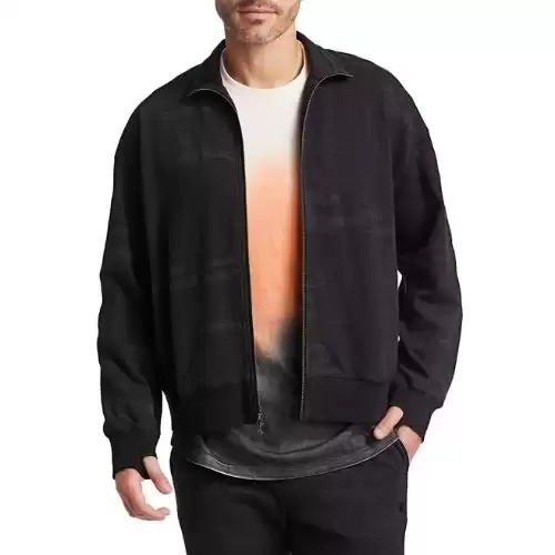 Madison Supply Novelty Terry Zip-Up Jacket