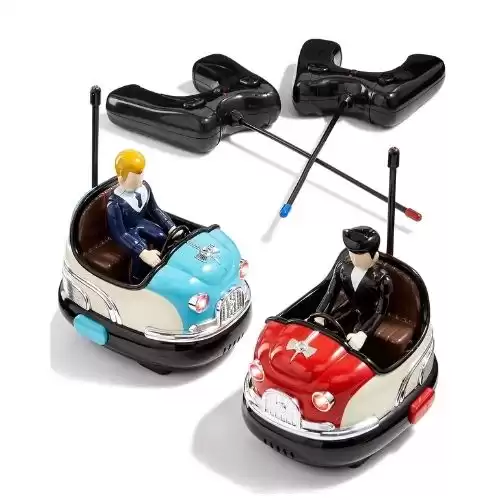 FAO Schwarz Remote Control Retro Bumper Cars