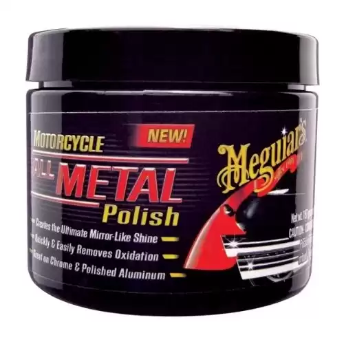 Meguiar's MC20406 Motorcycle All Metal Polish, 6 Ounces