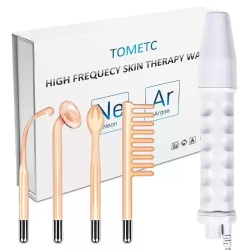 High Frequency Facial Machine - High Frequency Facial Wand, Device for Skin Care