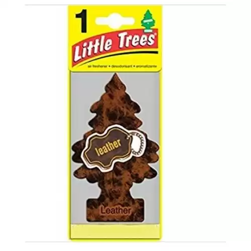 Little Trees 6 Air Fresheners, Leather