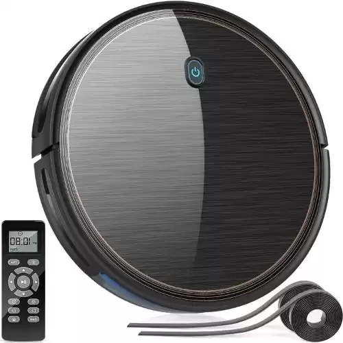 LRKQ Self-Charging Robotic Vacuum Cleaner (Brown)