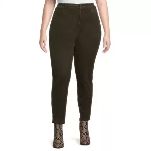 Terra and Sky Women's Plus Corduroy Jeans