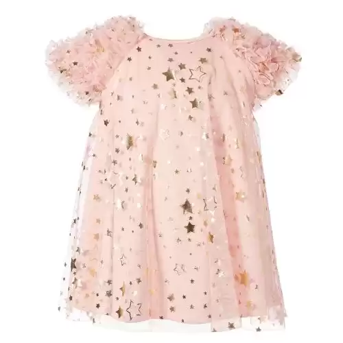 Purple Rose Baby Girls Star Dress