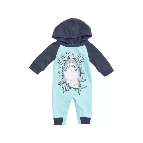 HURLEY Lil Shark Hooded Coverall