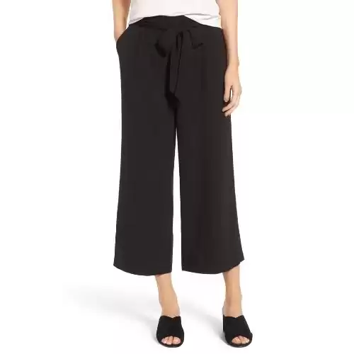 HALOGEN Wide Leg Crop Pants