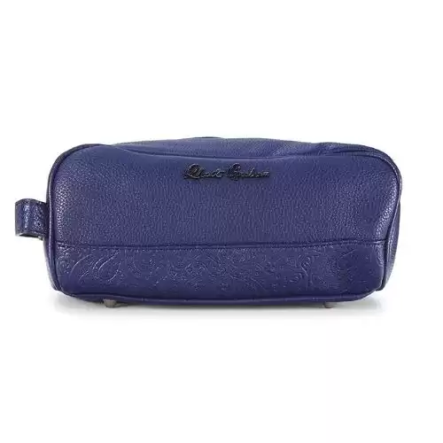 ROBERT GRAHAM Faux Leather Toiletry Bag