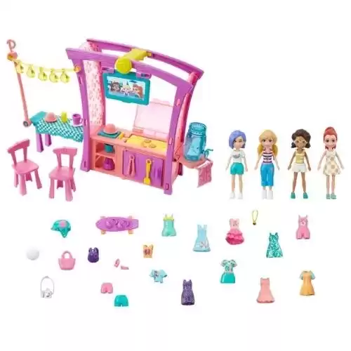 Polly Pocket BBQ Party Pack With Four 3