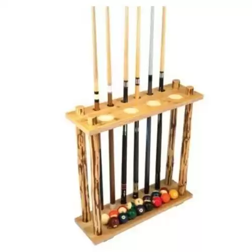 Rush Creek 6 Pool Cue Floor Storage Rack