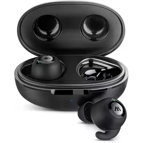 Wireless-Earbuds IPX7 Waterproof Headphones Sport Weetla True Wireless Bluetooth-Earphones, Anti Drop Ear Wing,Deep Bass, Ear Buds 30H Charging Mini Box,5.2Bluetooth TWS HD Mic Headset Earbuds Earbud