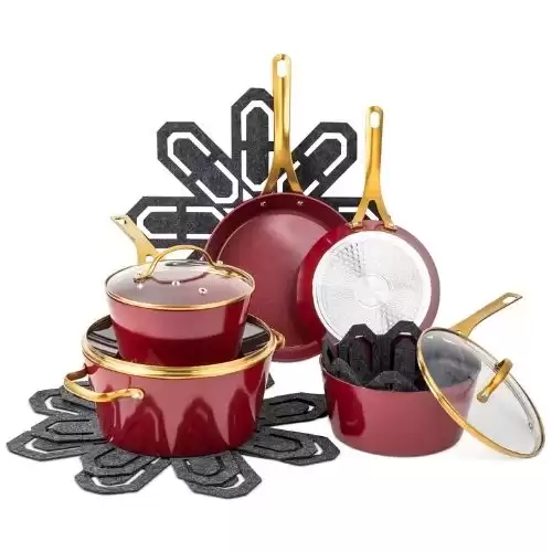 Brooklyn Steel Co. 12-Piece Orbit Cookware Set