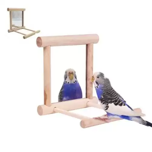 Meidiya Wooden Bird Mirror