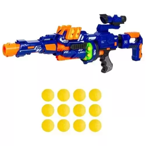 Best Choice Products Electric Customizable Soft Foam Ball Gun Toy