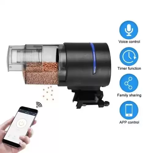 Lychee Wifi Control Automatic Fish Feeder with App