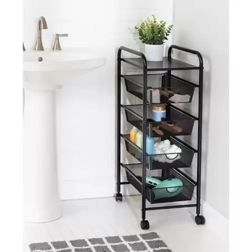 Honey Can Do 4-Drawer Rolling Cart