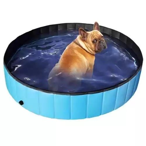 Eccomum Foldable PVC Dog Cat Pet Swimming Pool