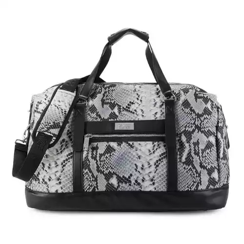 CAVALLI CLASS Python-Print Travel Duffel