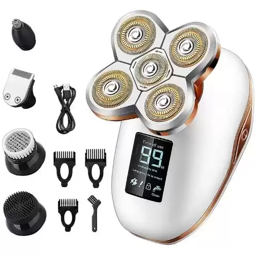 Electric Shaver for Women, Legs Women's Hair Remover, Best Womens Razor for Body Face, Bikini, Nose Hair Trimmer, Hair Removal for Ladies and Men Gift