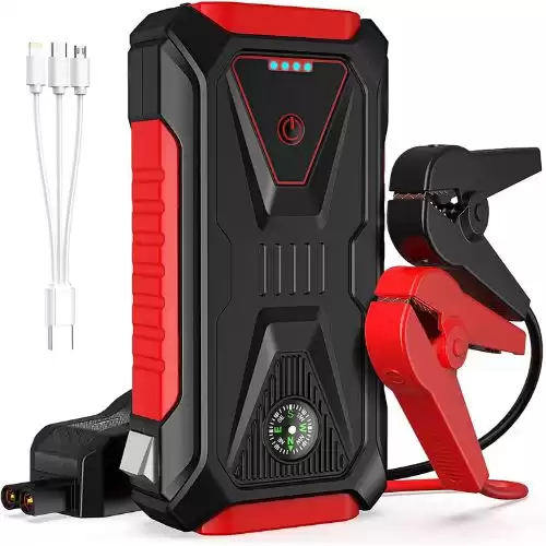 Jump Starter 1500 Amp 28000mAh ,Portable Car Starter ( up to 7.5L Gas 6L Diesel Engines),USB QC 3.0,PD 30W ,Sturdy Case,Lithium Jump Box 12V Car Battery Booster for Auto/Truck/Boat/Motorcycle/RV