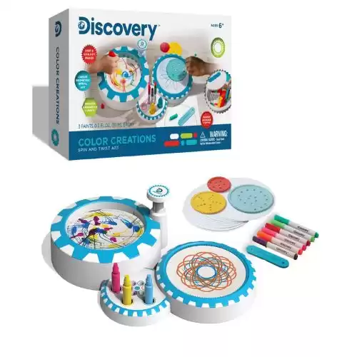 Discovery Kids Color Creations Dip and Spin Art Maker