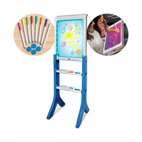 Discovery Kids Toy Easel Floor Standing Light Designer