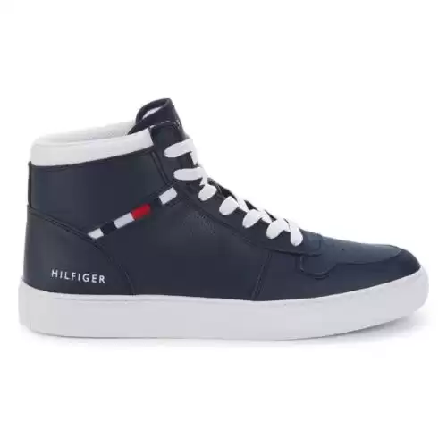 TOMMY HILFIGER Belmor Perforated High-Top Sneakers