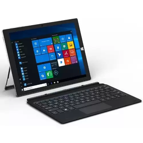 Jumper Detachable Laptop 8.9'' 2K Full HD IPS Touchscreen Portable Notebook, Windows 10 Tablet with Keyboard, Intel N3350, 4GB RAM, 64GB Storage,with USB 3.0,WLAN, Bluetooth, Type C,Mini HDM...