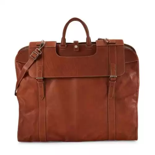 Brunello Cucinelli Leather Travel Suit Cover