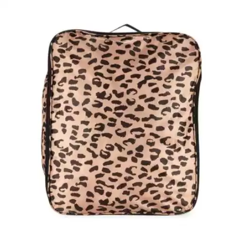 MYTAGALONGS ​Modern Expandable Leopard Packing Cube Case