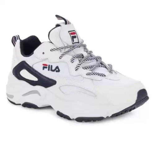 FILA Boy's Ray Tracer Logo Sneakers