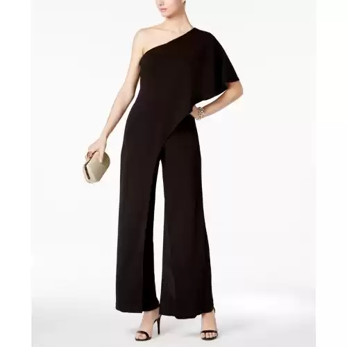 Adrianna Papell One-Shoulder Jumpsuit