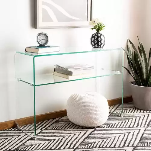 Safavieh Home Collection Hollis Clear Console Table