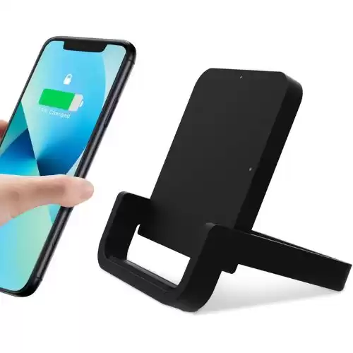 BUBEYYIE Z24 Fast Wireless Charger 10W Charging Stand Qi-Certified Compatible with iPhone 12 11 Pro XR XS X 8 Plus Samsung Galaxy S20 S10 Note 20 10 Google LG and Other Qi-Enable Phones