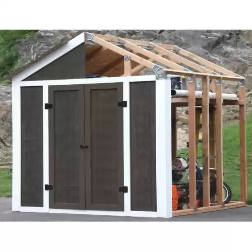 Peak Style Shed Kit